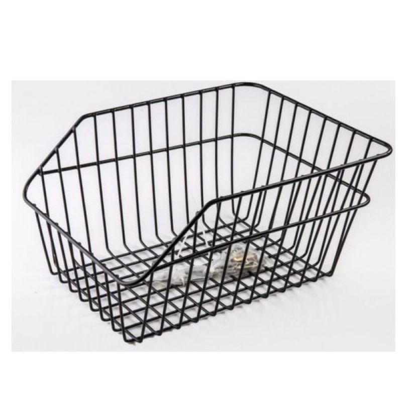 Rear Wire Bicycle Basket, Bolt-On
