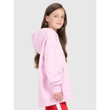 4f Felpa Oversized with hood, unzipped, for