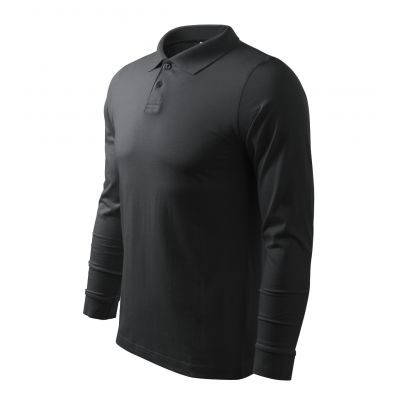 Malfini Polo Single J. LS ebony