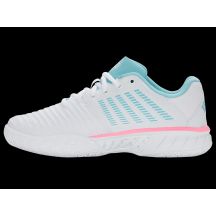 K- Swiss Sneakers K-swiss HB padel white/soft neon blue/neon buble GUM-M