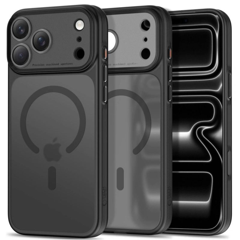 Tech-Protect MagPrime MagSafe CC Case for iPhone 18 Pro / iPhone 17 Pro - Matte Black