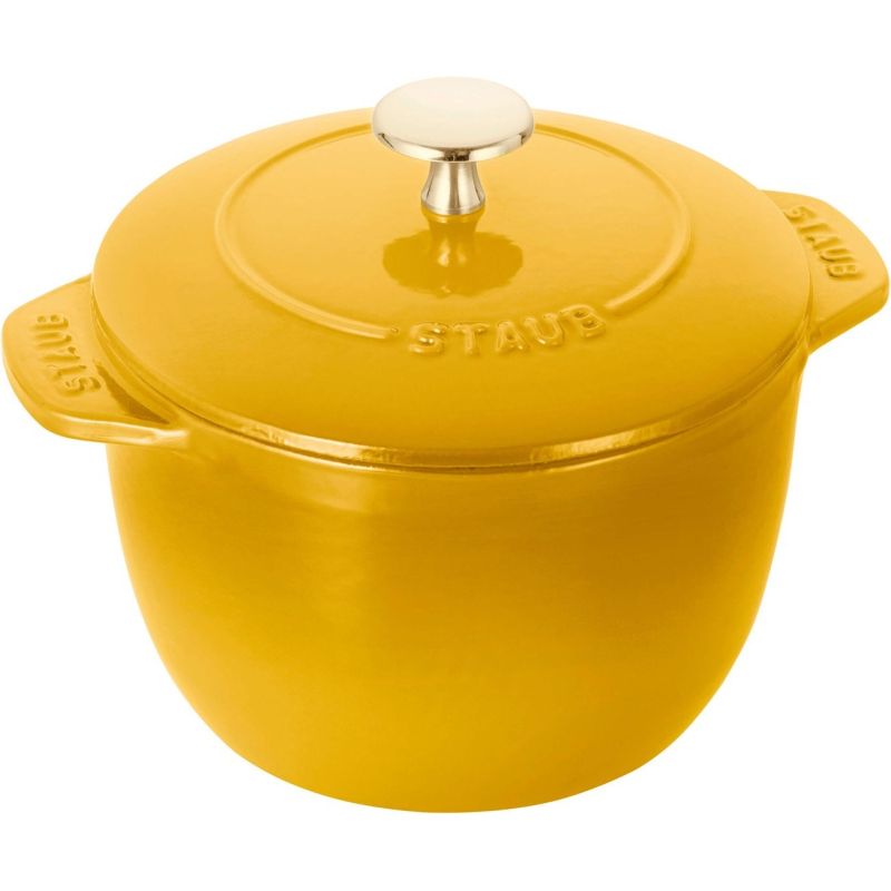 STAUB LA COCOTTE Small Round Pot 16 cm, Lemon Yellow