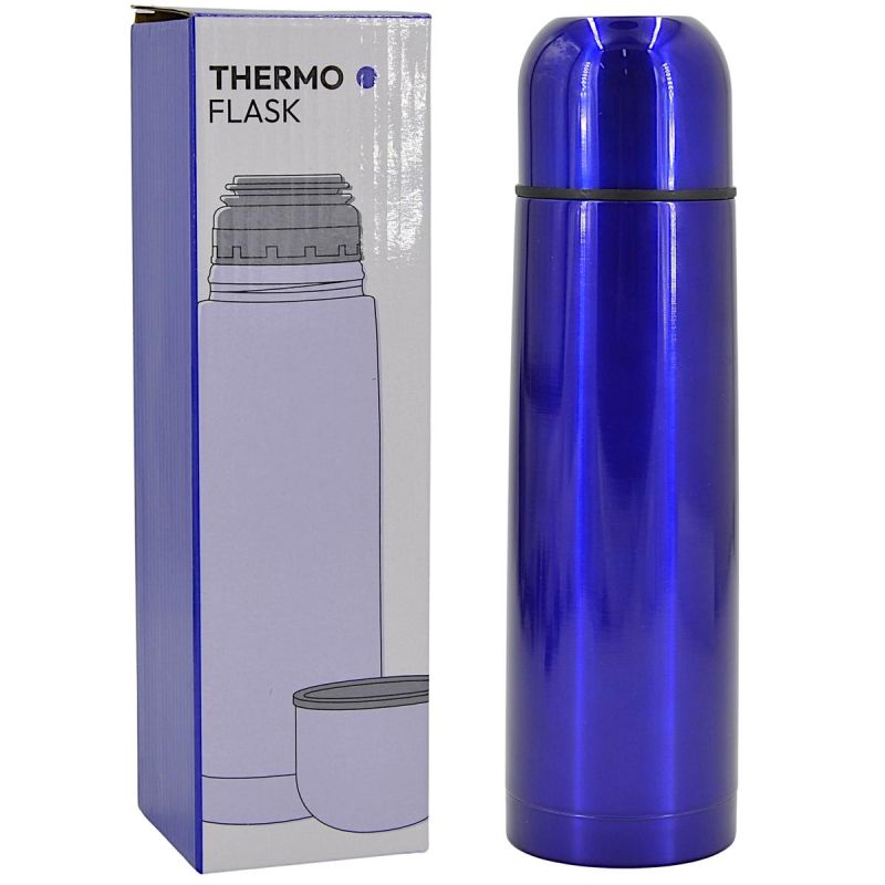 500 ML THERMAL FLASK BLUE STAMINA