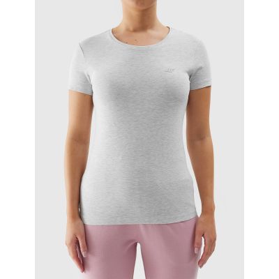 4f Maglietta elastic slim plain