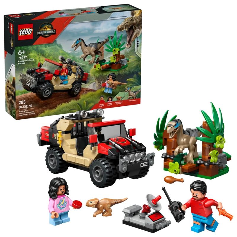 LEGO Jurassic World 76972 Raptor Escape Off-Road
