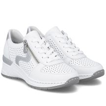 Rieker Sneakers leather wedge Rieker