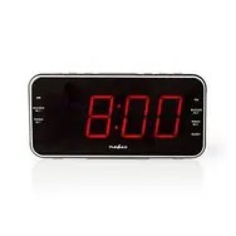 Nedis CLAR004BK Alarm Clock Digital Alarm Clock Black