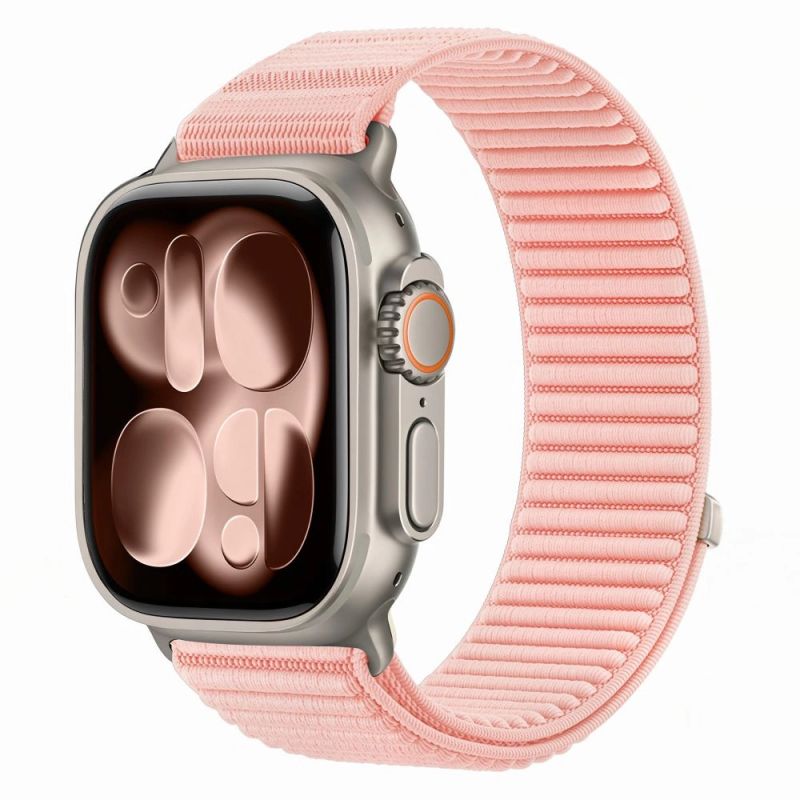 Tech-Protect NylonLoop Strap for Apple Watch 40 / 41 / 42 mm – Pink
