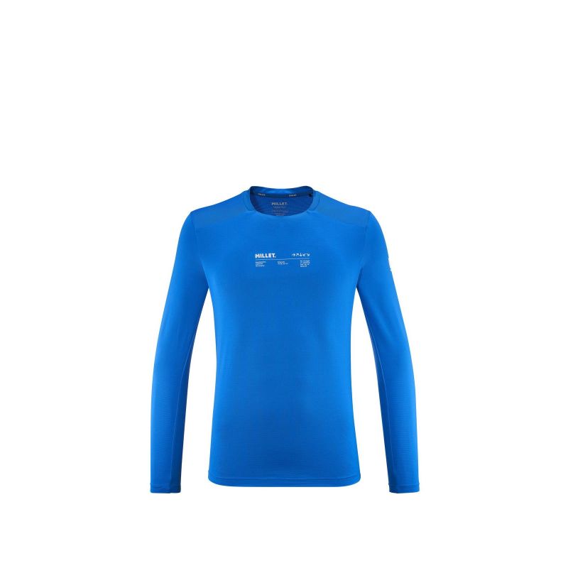 MILLET Intense T-shirt for men, Ls M, blue