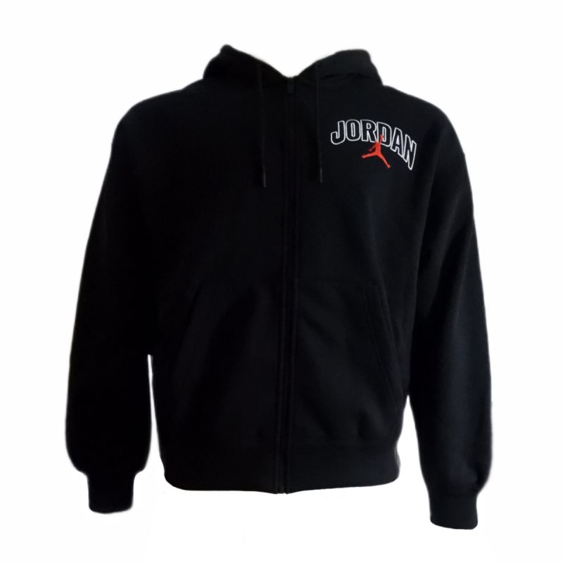 Air Jordan Brooklyn Fleece Full-Zip Hoodie Black - IB7908-010