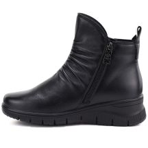 Vinceza Stivali leather wedge ankle Vinceza