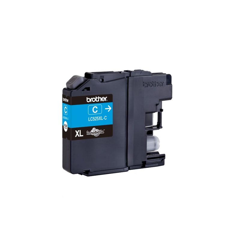 Brother blue ink cartridge LC525XLCAP2=LC-525XLC, 1300 pages