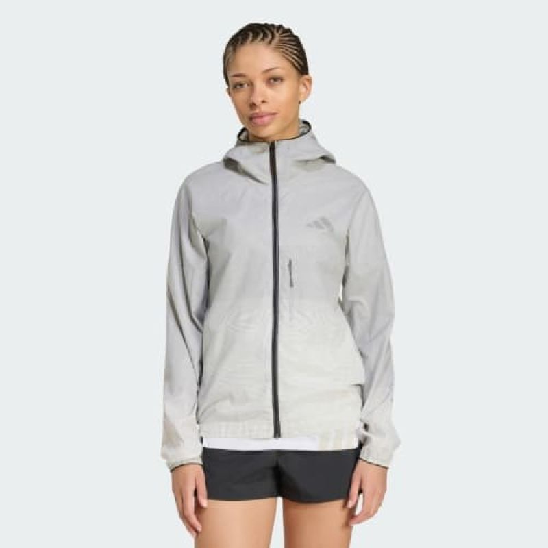 adidas TERREX Xperior CLIMA365 Light Windweave Jacket for Women – black/white, size: XS