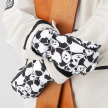 Qunature Panda Heat Guanti Transfer Ski Size