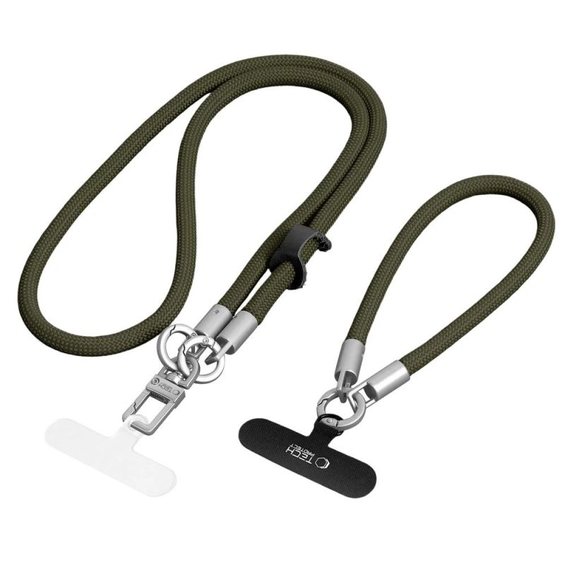 Tech-Protect C10S Rope Phone Lanyard - Green
