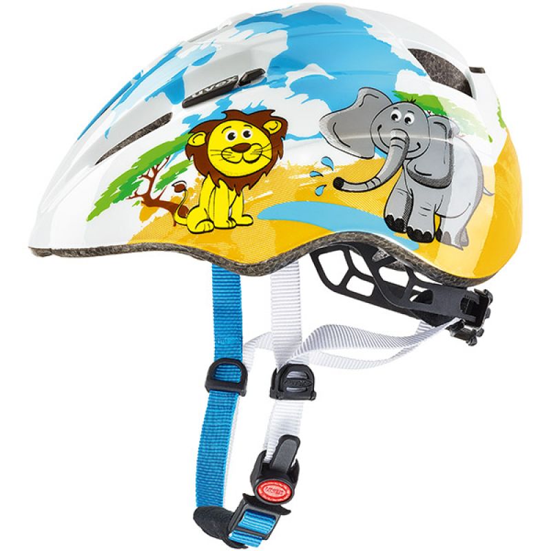 Uvex Kid 2 Kids Bicycle Helmet White and Color