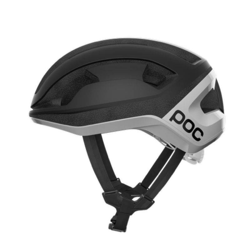 POC Omne Lite Black and White Cycling Helmet
