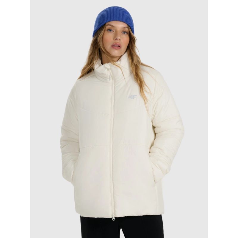 Women's Puffer Jacket with Synthetic Filling 4F 4FWAW25TDJAF583-12S