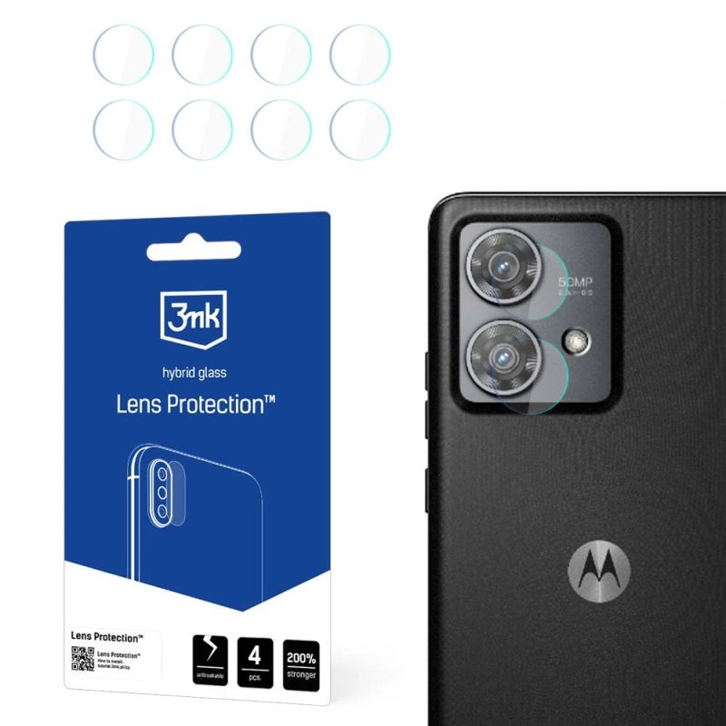 3mk Lens Protection™ Hybrid Camera Glass for Motorola Edge 40 Neo