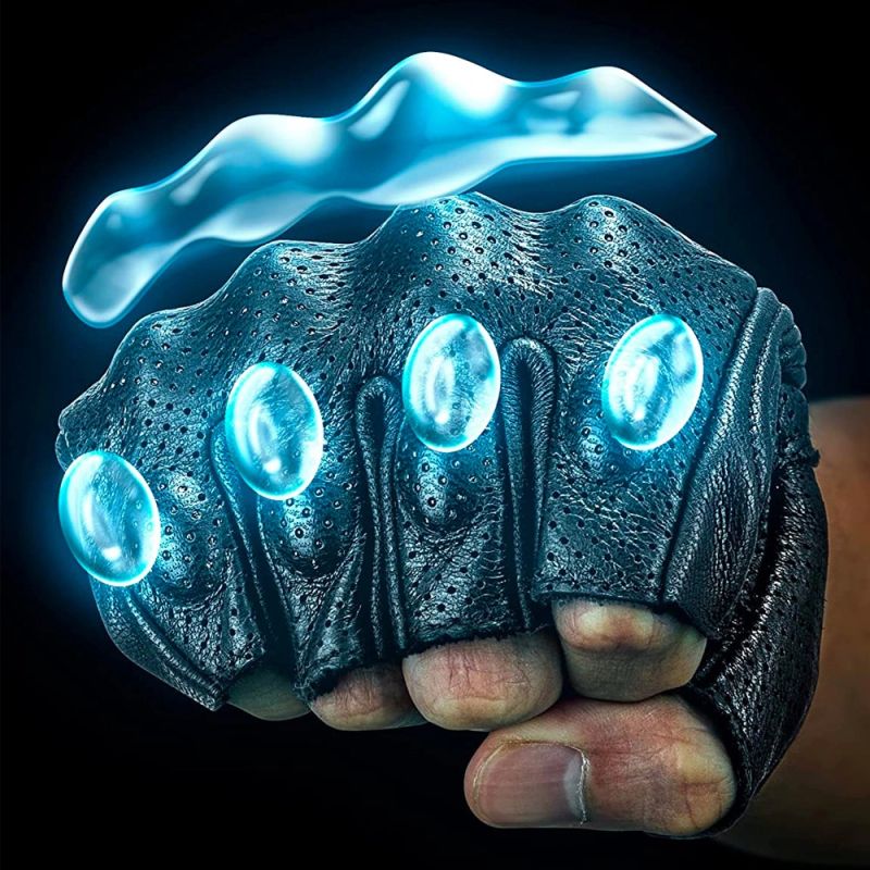 Rockbros Guanti leather motorcycle