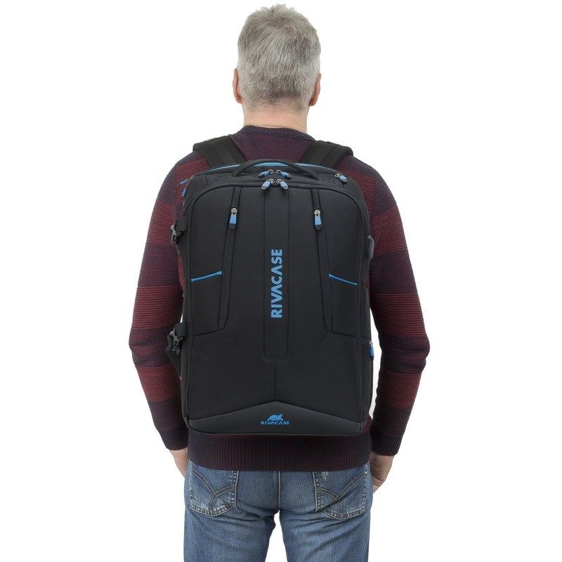 RivaCase Zaino FOR laptop FOR gamers borneo, gaming, made OF waterproof material