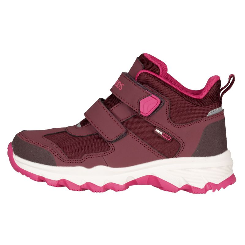 Trollkids Kids Kjerag Hiker waterproof outdoor pink hiking shoes (577-419)