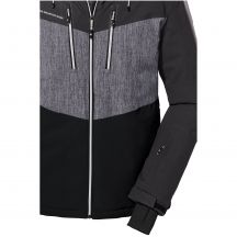Killtec Giacca KSW Zip-Up Ski with Detachable Hood,