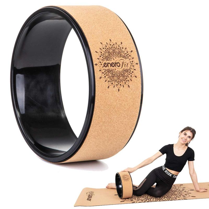 CORK WHEEL FOR YOGA EXERCISES 33x13CM ENERO FIT