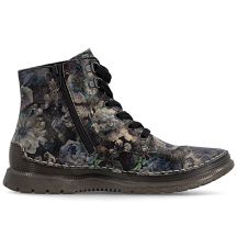 Rieker Stivali insulated ankle with floral pattern Rieker