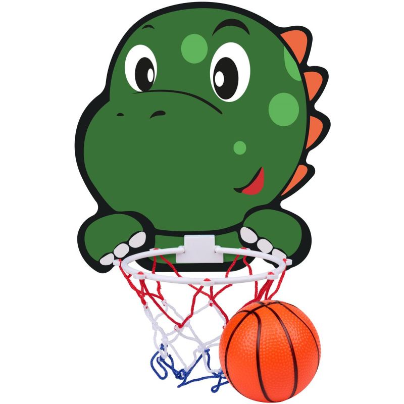 BASKETBALL BACKBOARD 40x30CM WITH DINO BALL
