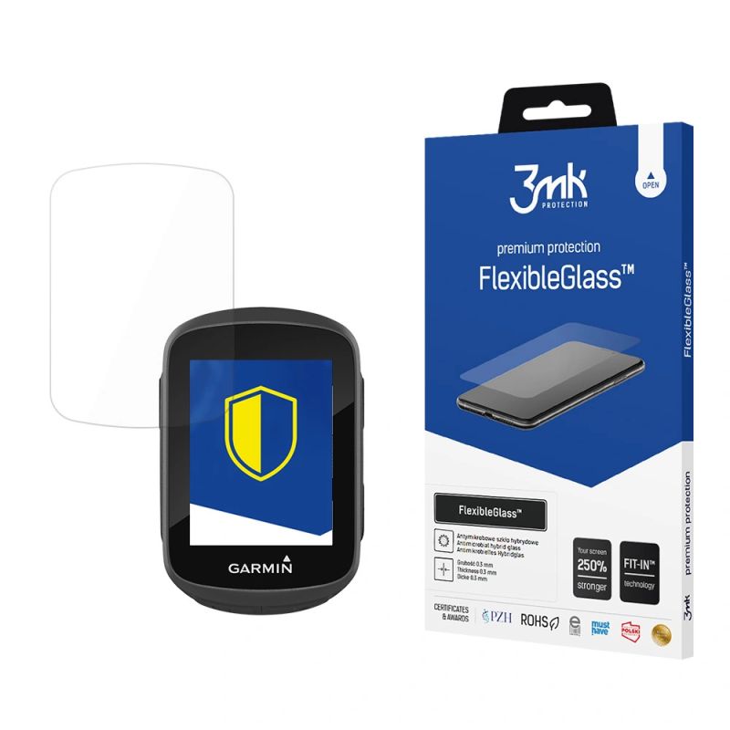 3mk FlexibleGlass™ Hybrid Glass for Garmin Edge 130