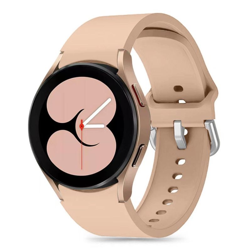 Tech-Protect Silicone Strap for Samsung Galaxy Watch 4 / 5 / 5 Pro / 6 / 7 / FE - Beige
