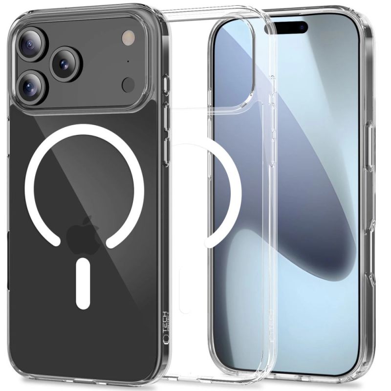 Tech-Protect FlexAir Hybrid MagSafe Case for iPhone 17 Pro Max - Clear