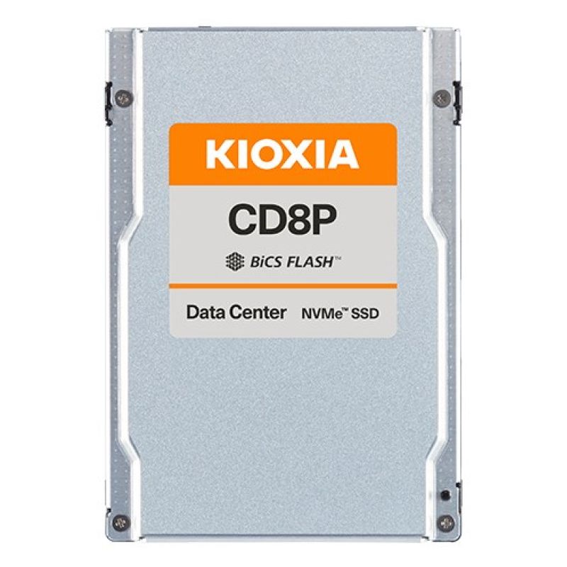 Kioxia CD8P-R 7.68TB U.2 SSD (15mm) NVMe PCIe 5.0 KCD8XPUG7T68 (DWPD 1) SIE