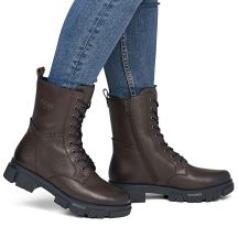 Rieker Stivali leather ankle, insulated,
