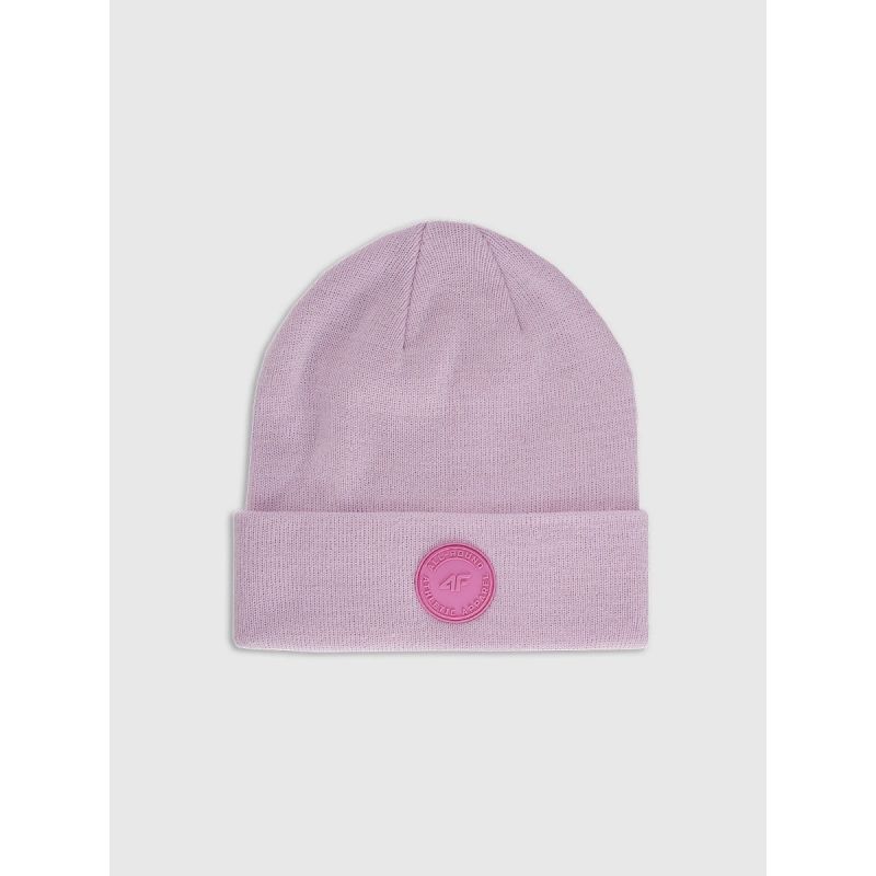 Girls' winter beanie 4F 4FJRAW25ACAPF0749-56S