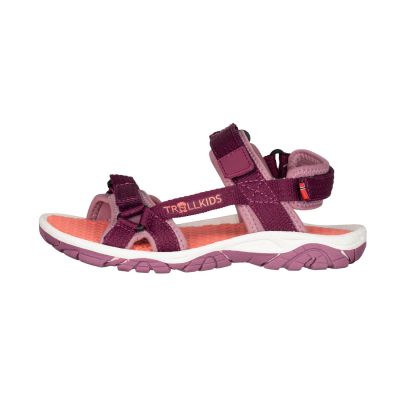 Trollkids Sandali Oslofjord mulberry/orchid