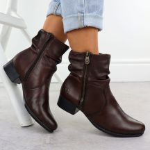Rieker Stivali leather high-heeled ankle Rieker