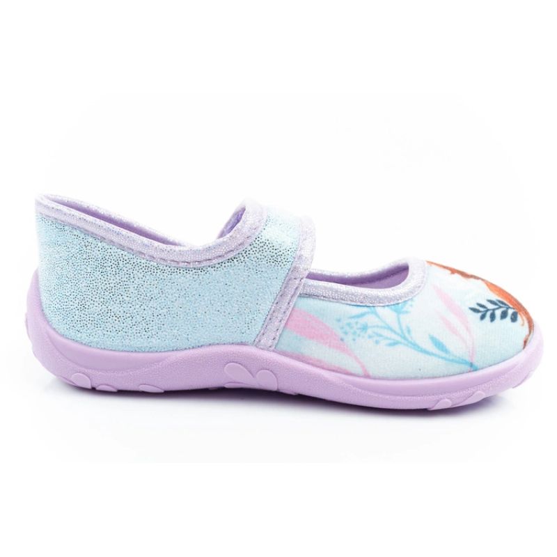 Leomil Ciabatte Frozen children's ballerina slippers with velcro