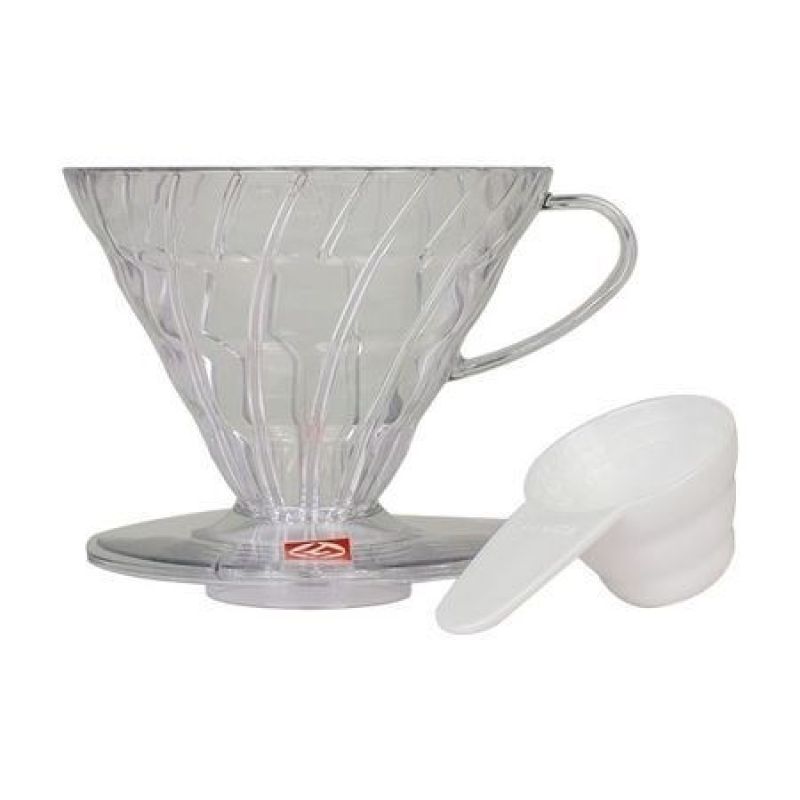 Hario Plastic Drip V60-02 - Clear