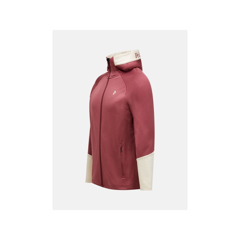 Peak Performance Felpa con cappuccio Rider Essentials Midlayer Zip