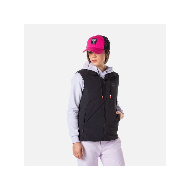 Women's ROSSIGNOL W Opside Vest, Black