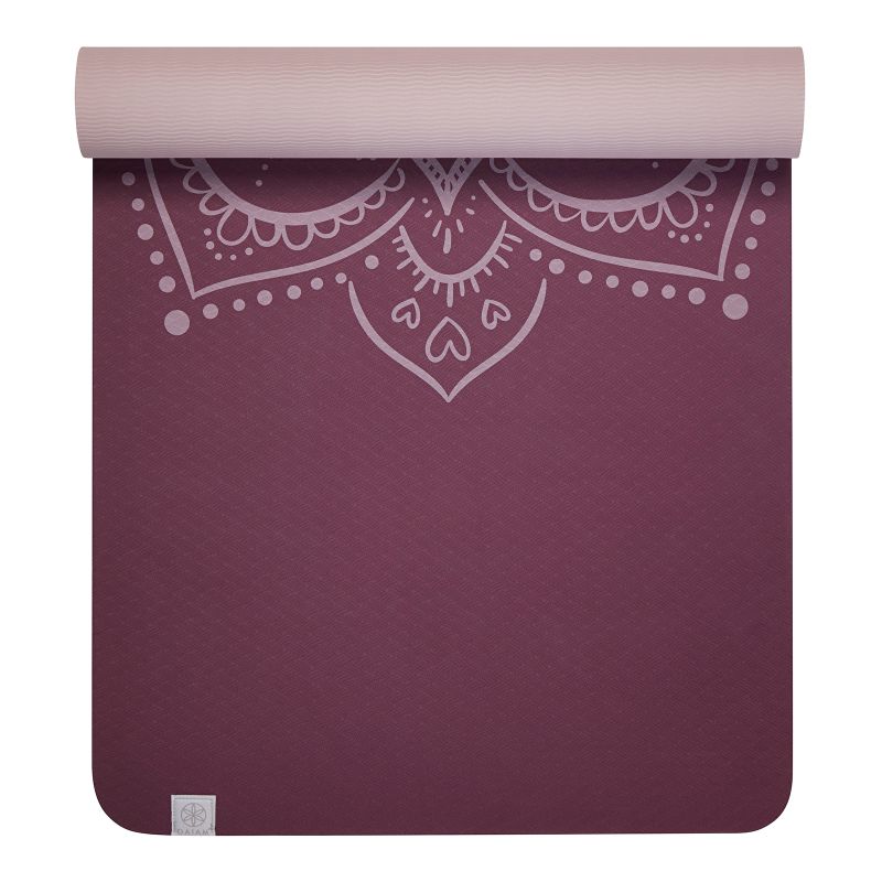 GAIAM TPE Yoga Mat BLUSH 6 MM 64262
