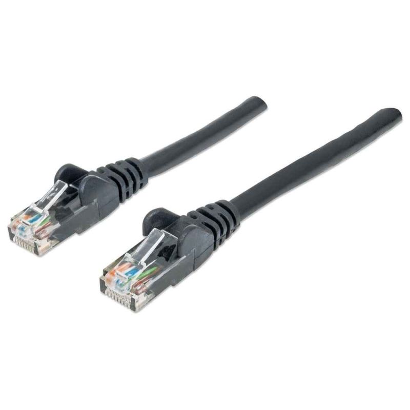 INTELLINET PATCH CORD CAT6 UTP 3.0M BLACK 100% MI