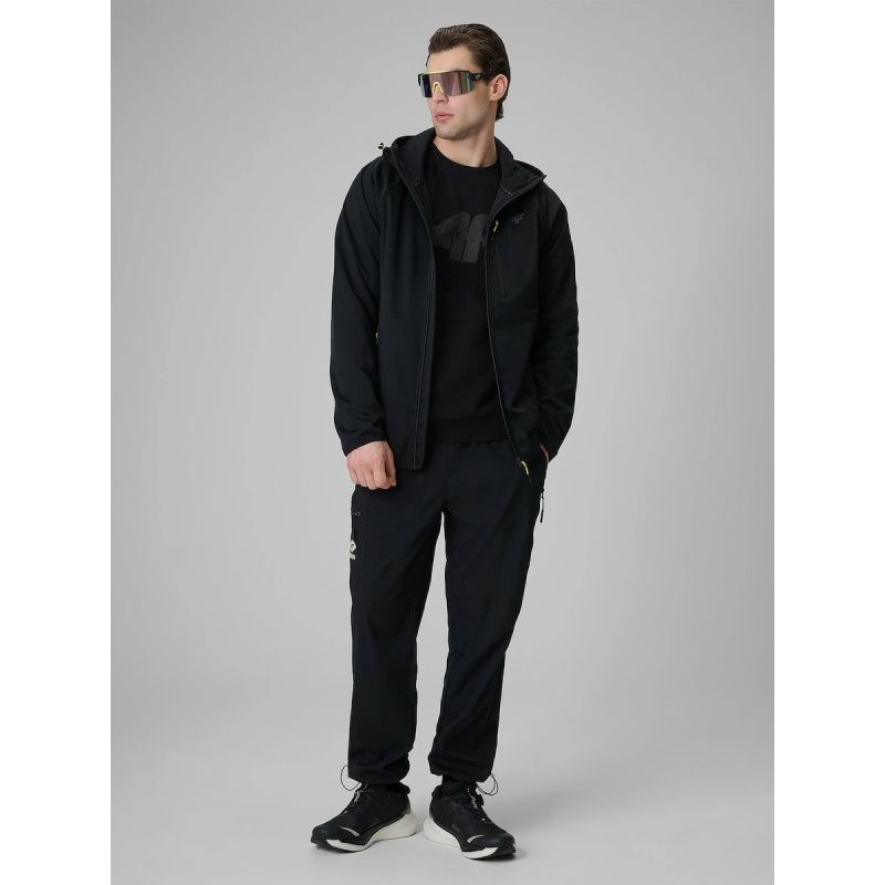 Men's windproof softshell jacket with 5000 membrane 4F 4FRSS26TSOFM625-20S