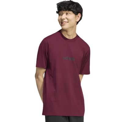adidas Maglia adidas Single Linear Tee