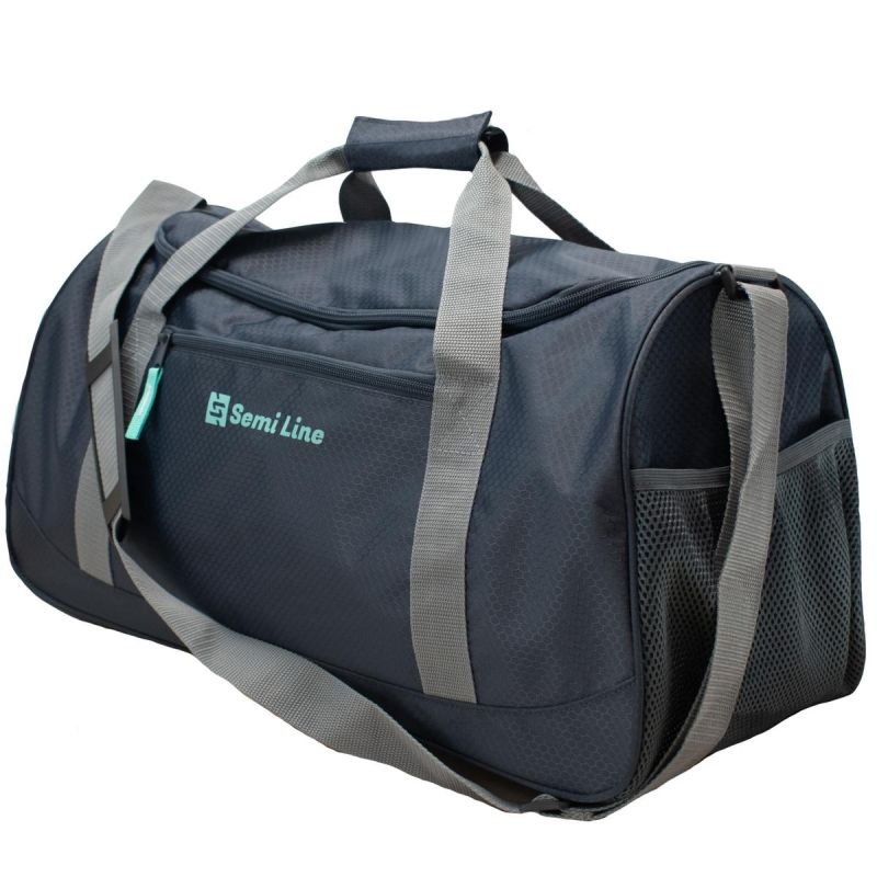 A3043 Graphite Grey Sports Bag SEMI LINE