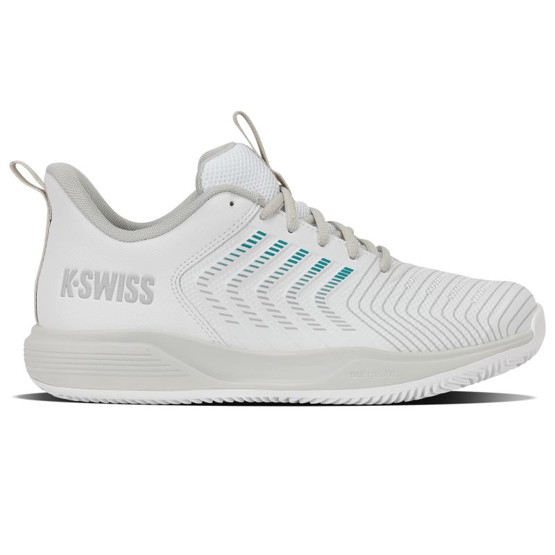 K-Swiss ULTRASHOT LIGHT CLAY WHITE/DAWN BLUE/BALTIC-M (94742-177-M)