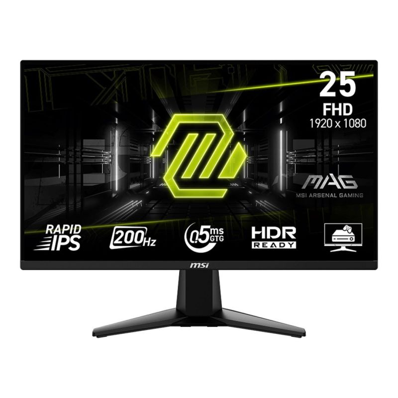 MSI MAG 255F E20 computer monitor 62.2 cm (24.5") 1920 x 1080 px Full HD LCD Black