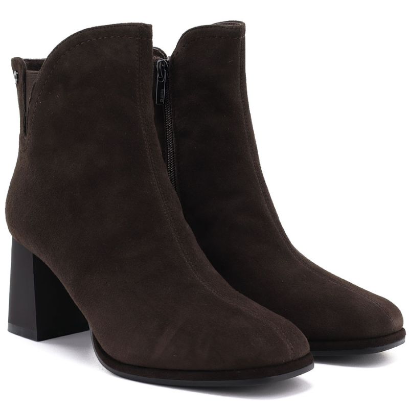 Big Star Stivali leather high-heeled ankle Big Star